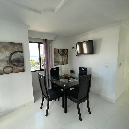 Vista Al Mar, Aire Acondicionado En Todo El Apto, Wi-Fi, Parqueadero Cartagena Exterior photo