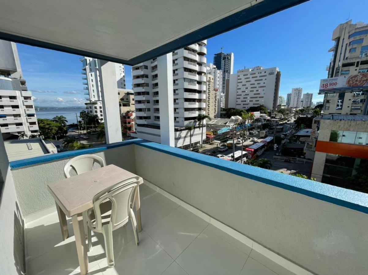 Vista Al Mar, Aire Acondicionado En Todo El Apto, Wi-fi, Parqueadero Appartement Cartagène